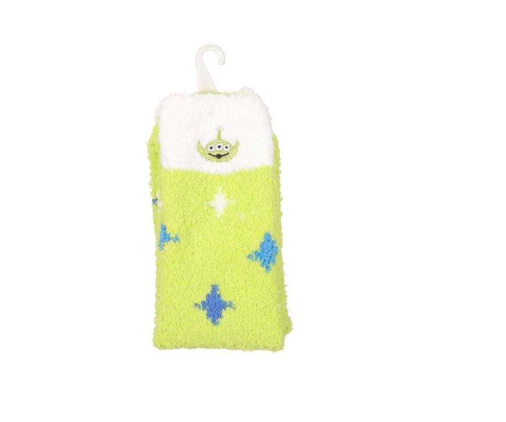 Disney Toy Story Alien Fuzzy Cozy Socks - Picture 3 of 3